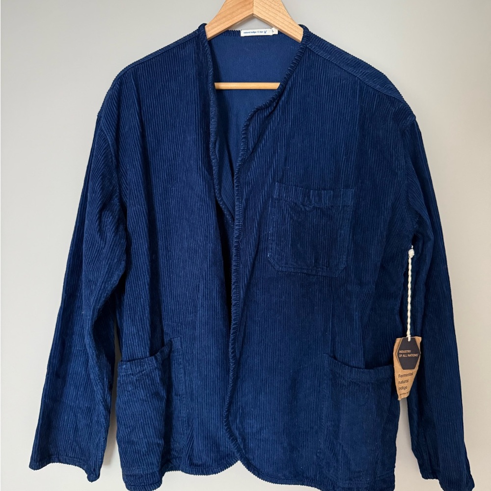 Industry Of All Nations Indigo Corduroy Jacket